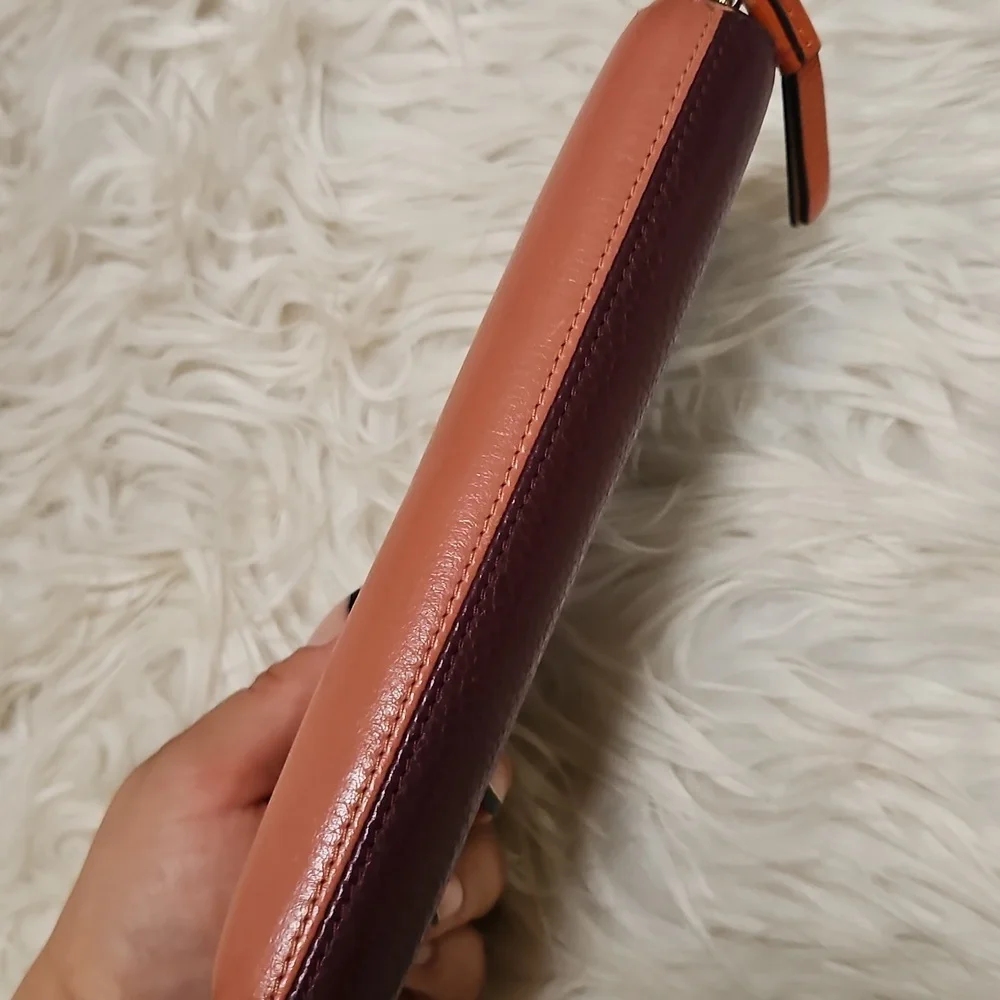 Tory Burch Two Tone Leather Wallet